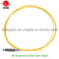 900um Mu Steckverbinder Singlemode Fiber Optic Pigtail